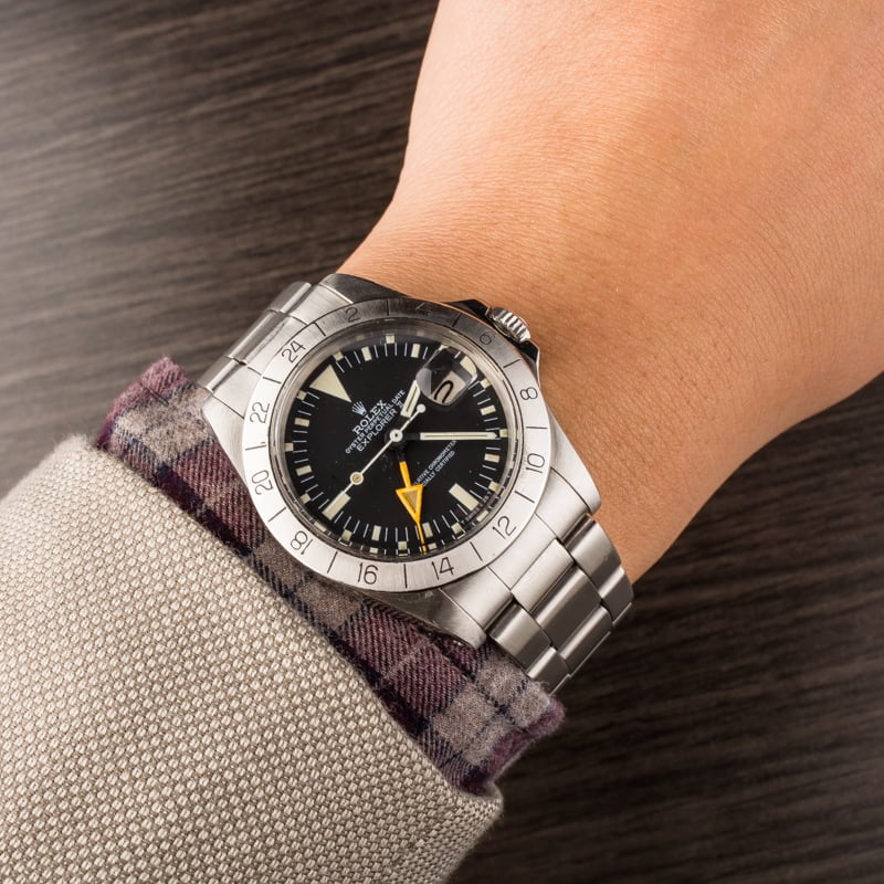 Vintage 1981 Rolex Explorer II 1655 Steve McQueen