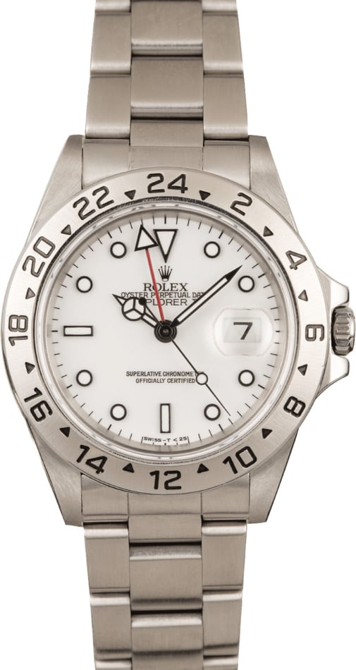 Buy Used Rolex Explorer II 16570 | Bob 