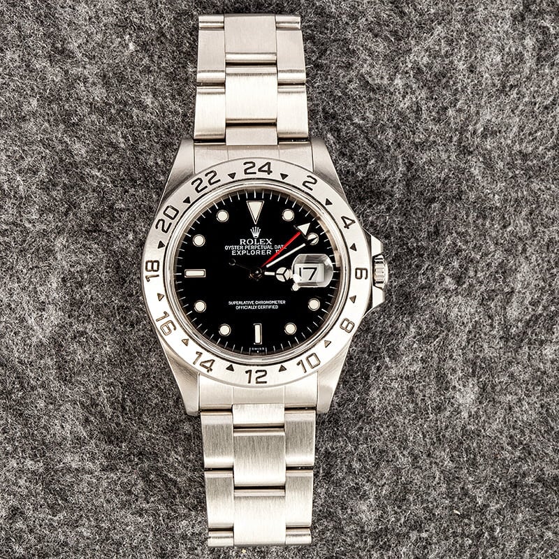 Rolex Explorer II Ref 16570 Steel Watch