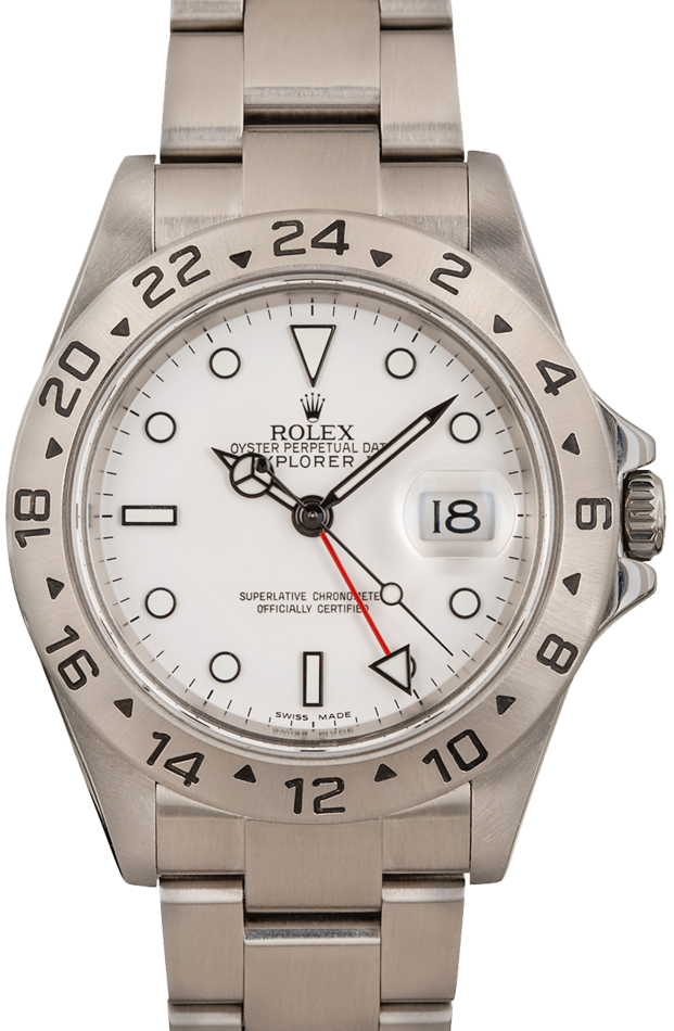 Buy Used Rolex Explorer II 16570 | Bob's Watches - Sku: 148481 x