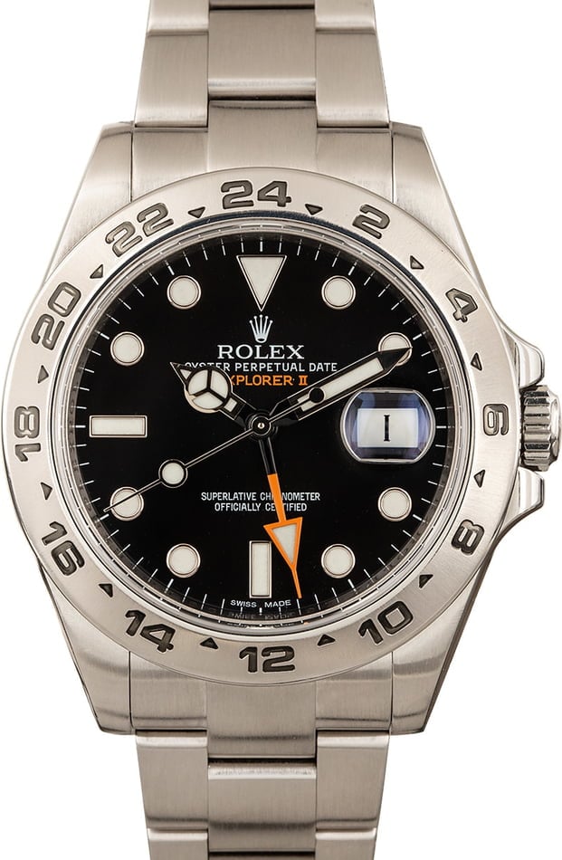 Buy Used Rolex Explorer II 216570 | Bob 
