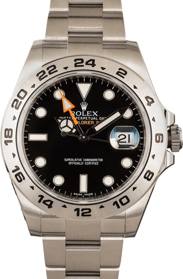 Rolex Explorer II Ref 216570 Steel Oyster Band