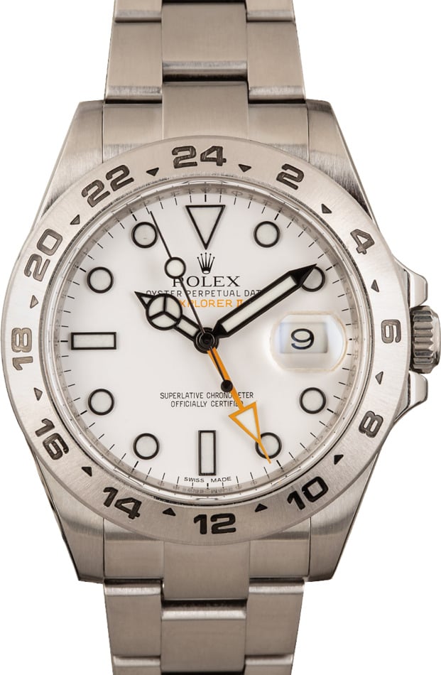 Rolex Explorer II 216570 White Dial