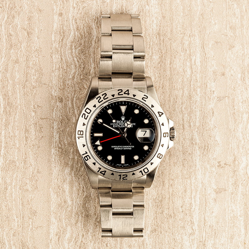 Explorer II Black Rolex 16570