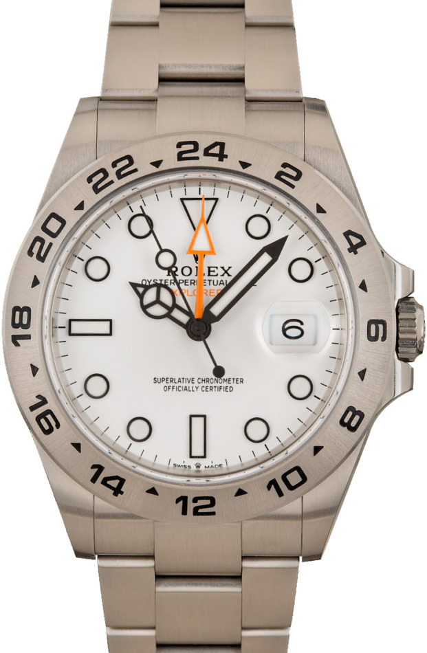 Rolex Explorer II Ref 226570 White Polar Dial