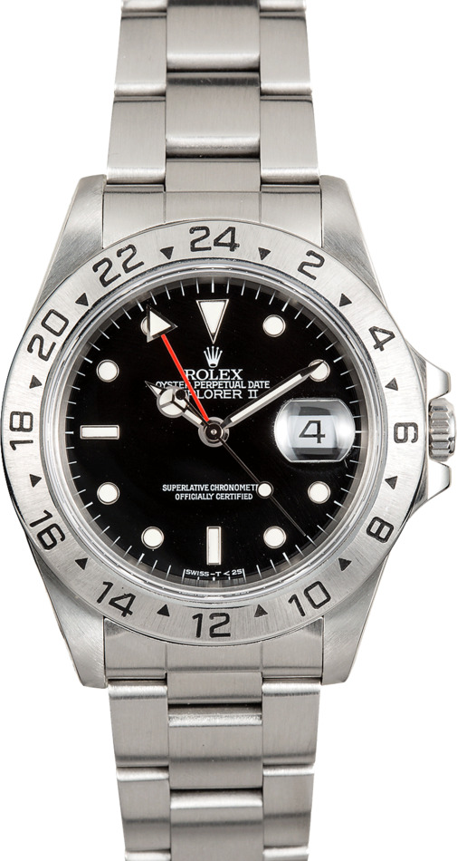 Rolex Explorer II Steel 16570 Black