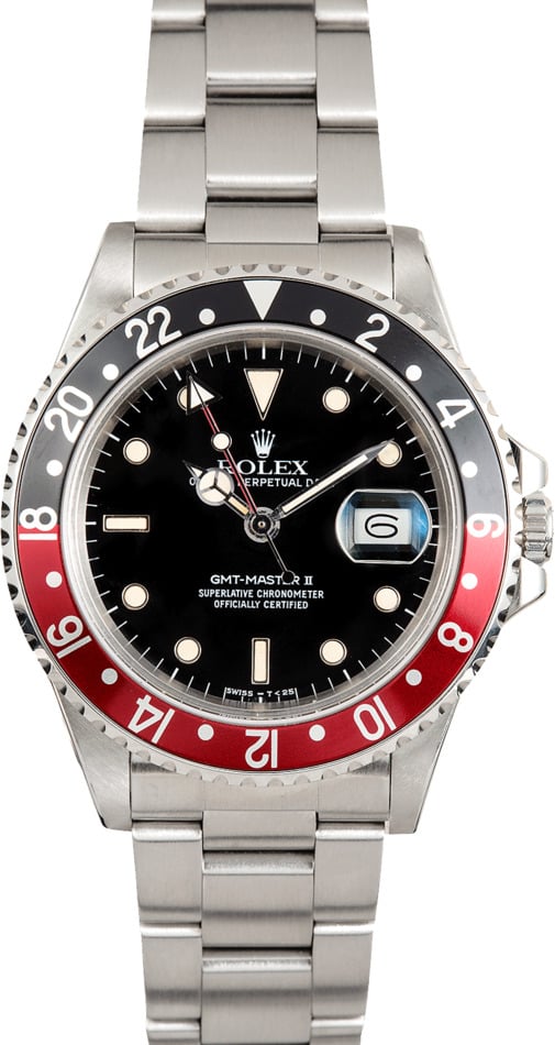 Rolex Fat Lady GMT-Master II 16760 Red and Black