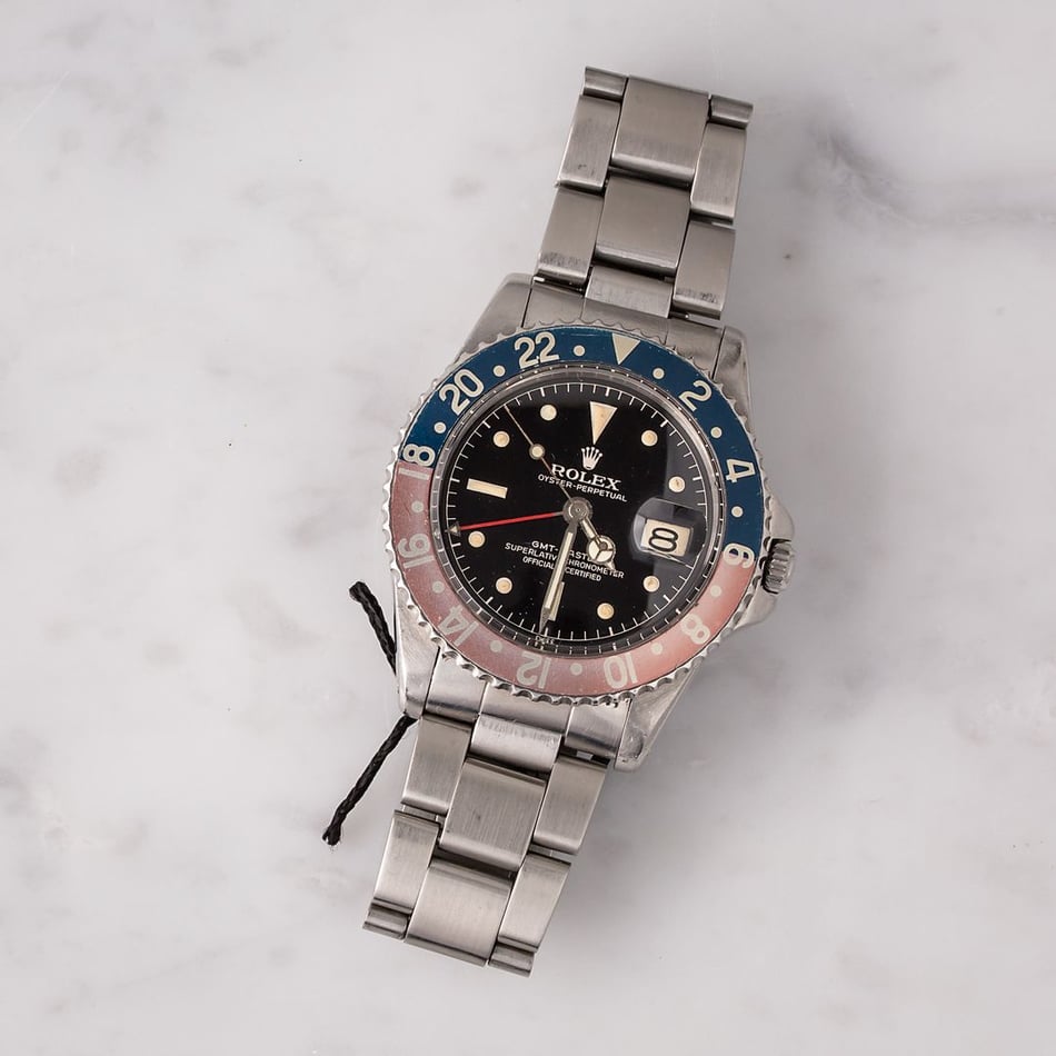Vintage 1961 Rolex GMT-Master 1675