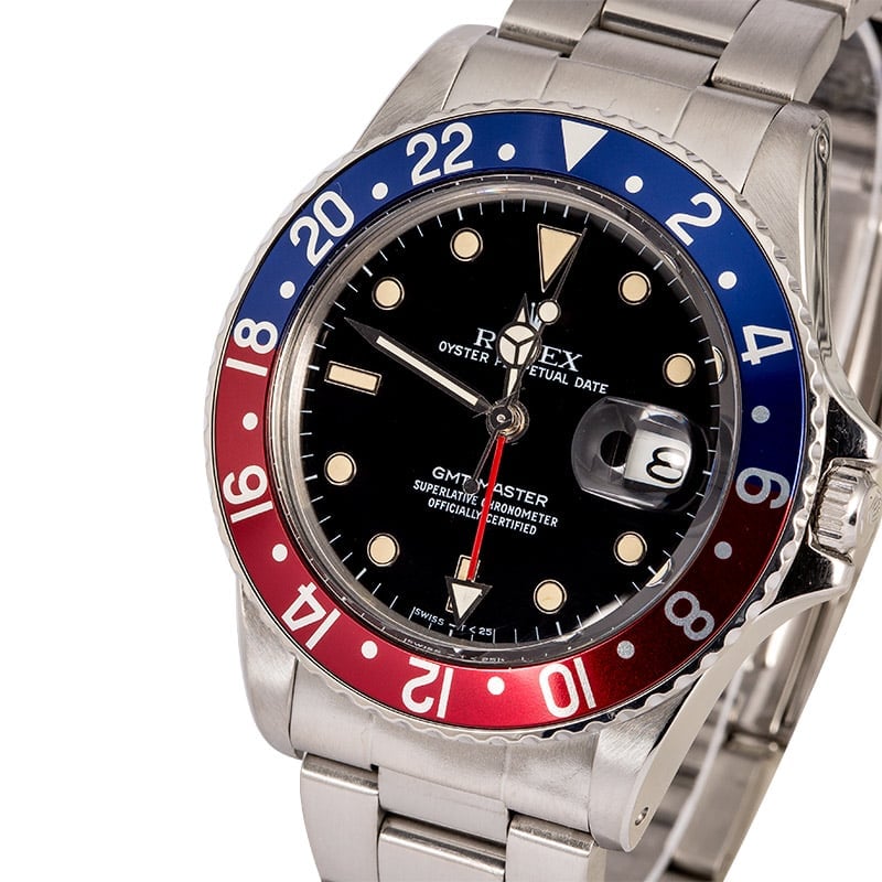 Rolex GMT-Master 16750 Pepsi Insert