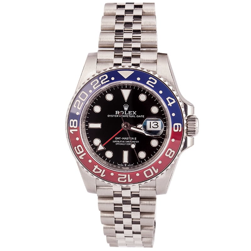 PreOwned Rolex GMT-Master II Ref 126710 Ceramic 'Pepsi' New Model