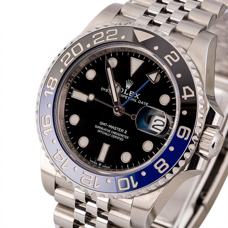 Pre-Owned Rolex GMT-Master 126710 Steel Jubilee 'Batman' T