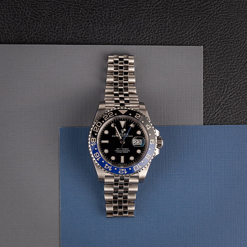 Pre-Owned Rolex GMT-Master 126710 Steel Jubilee 'Batman' T