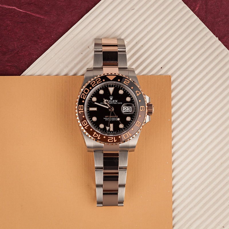 Used Rolex GMT-Master II Ref 126711 Two Tone Everose