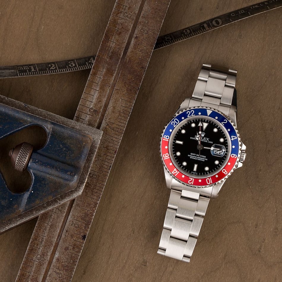 Used Rolex GMT-Master 16700 Pepsi
