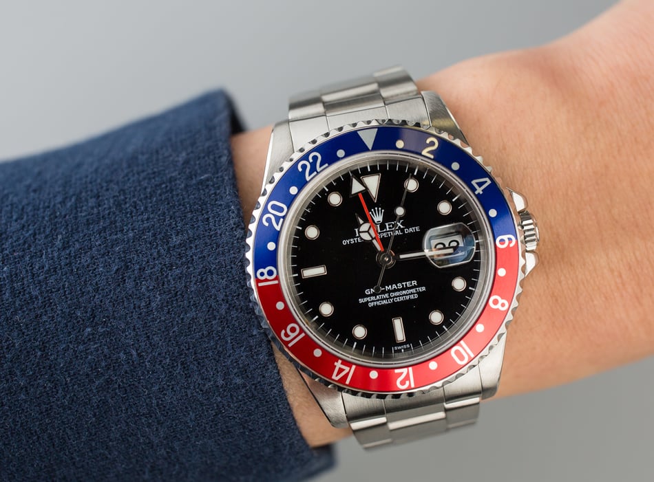 Used Rolex GMT-Master 16700 Pepsi