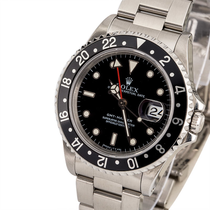 Men's Rolex GMT-Master 16700 Steel Oyster Used