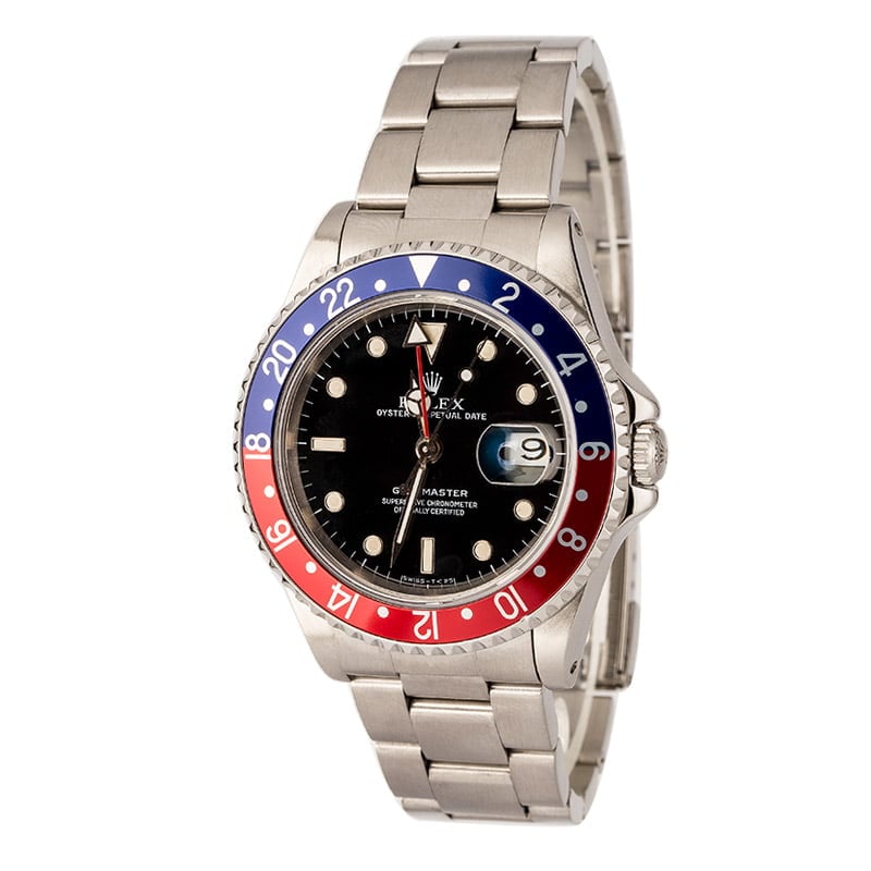 GMT-Master Rolex 16700 Pepsi Bezel Model