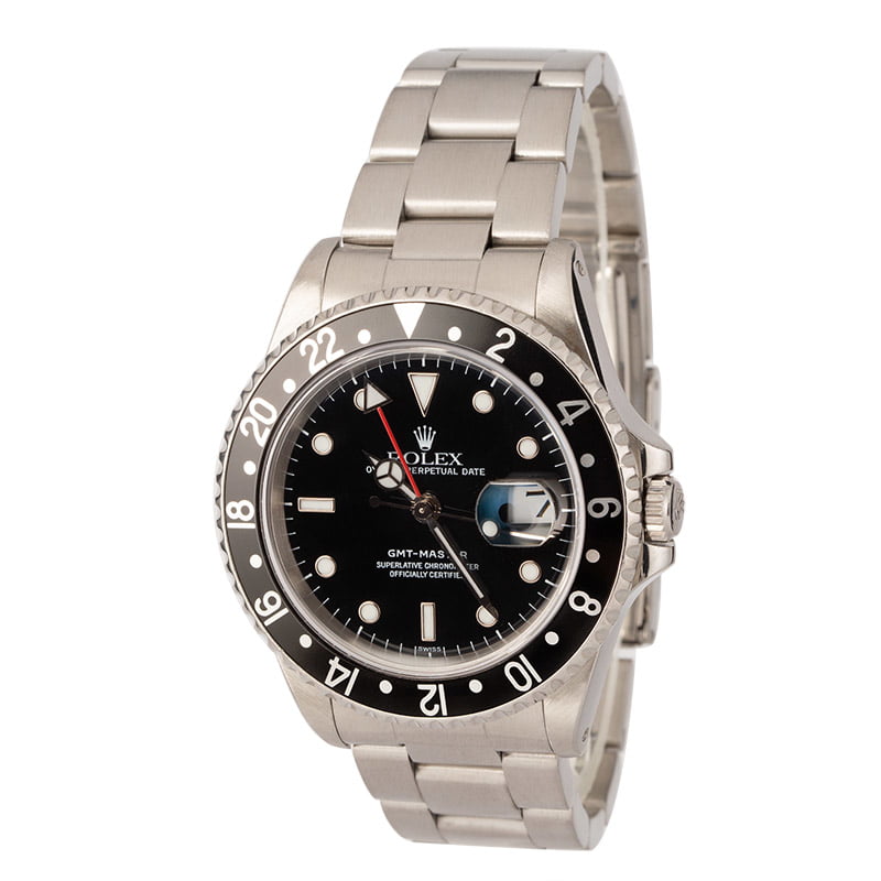 Rolex GMT-Master 16700 Steel Oyster Pre Owned