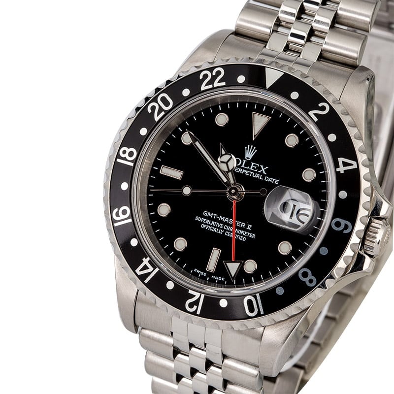 Rolex GMT Master II Ref 16710 Jubilee Bracelet