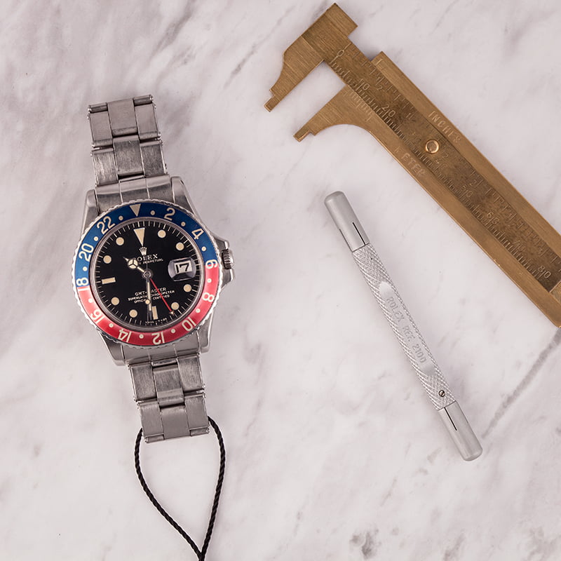 Vintage 1966 Rolex GMT-Master 1675 Glossy Dial