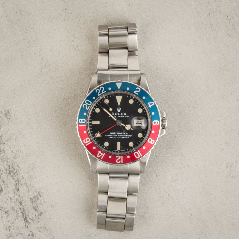 Rolex Vintage GMT 1675 Pepsi