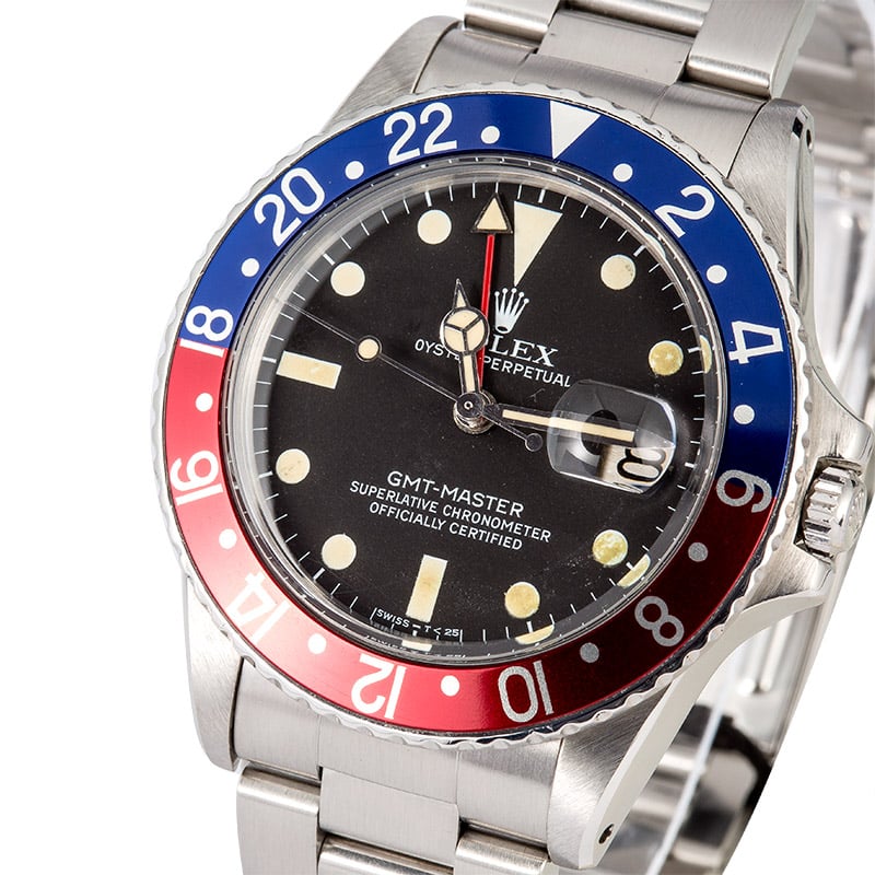 Rolex GMT-Master 1675 Vintage Pepsi