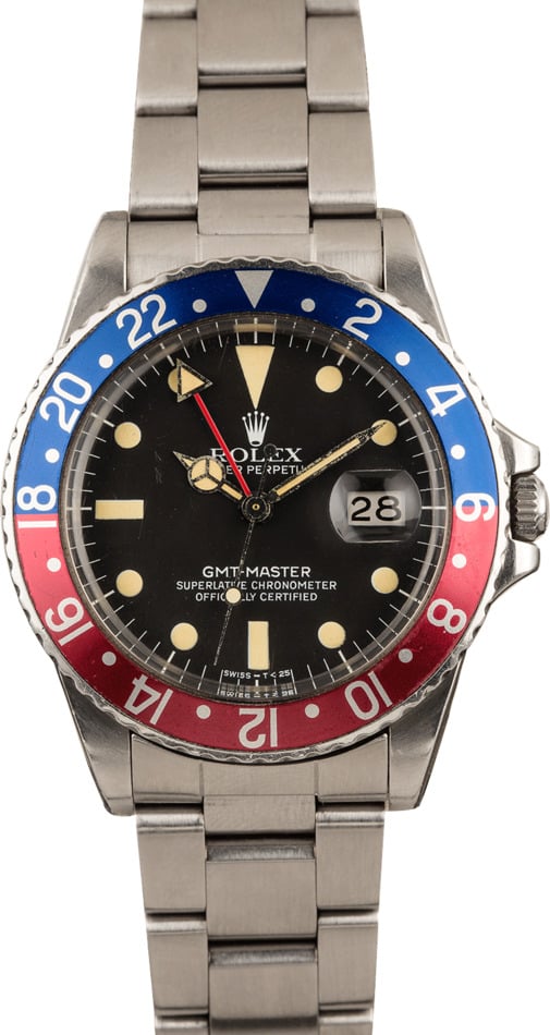 rolex gmt master 1982