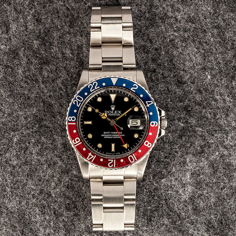 Rolex GMT-Master Vintage 16750 Pepsi