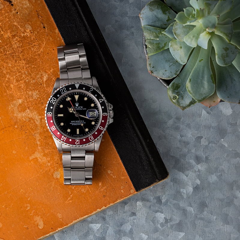 Men's Rolex GMT-Master 16760 'Fat Lady Coke'