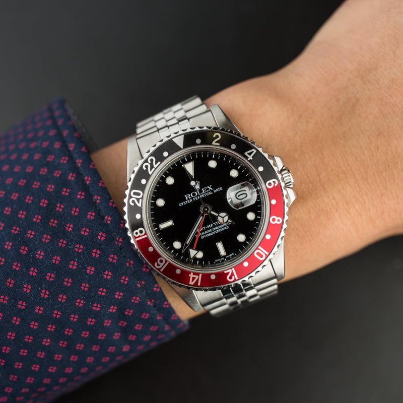 Rolex GMT-Master II 'Fat Lady Coke' 16760 Jubilee