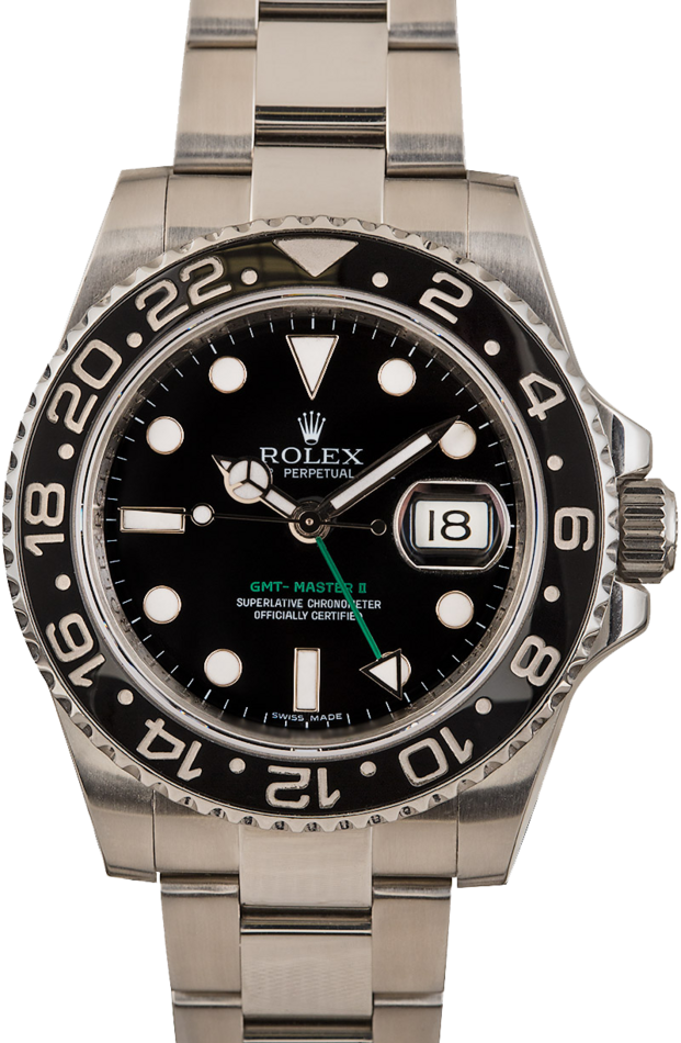 Mens Rolex GMT-Master II Ref 116710 Black Dial
