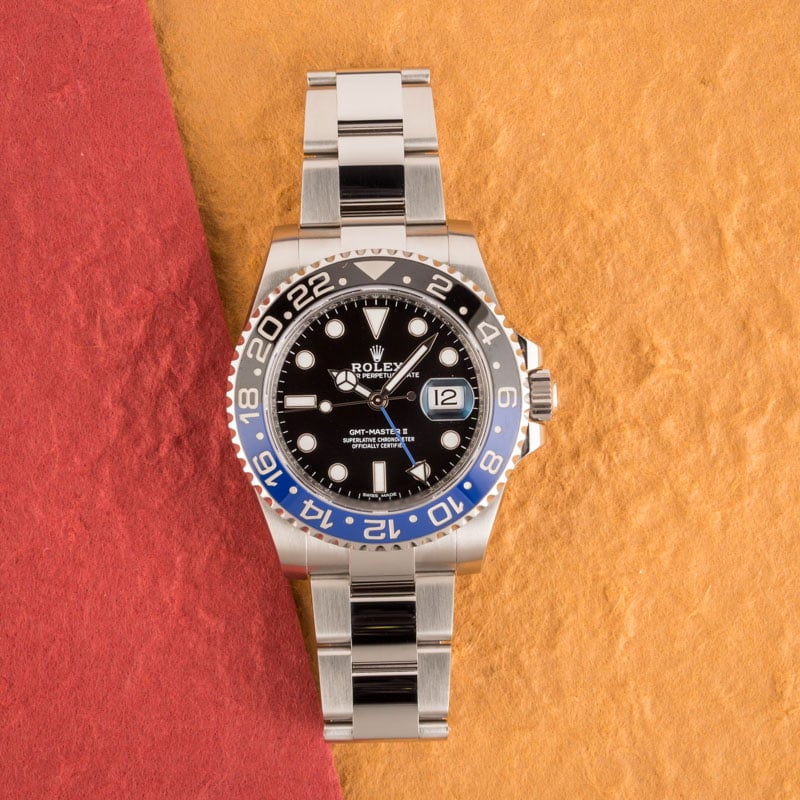 Rolex GMT-Master II Ref 116710 "Batman" Insert