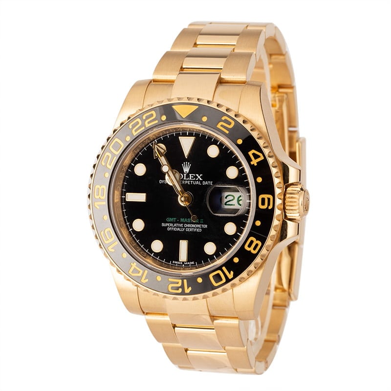 Rolex GMT-Master II 116718 Yellow Gold