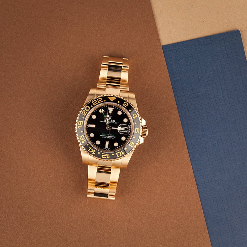 Rolex GMT-Master II 116718 Yellow Gold