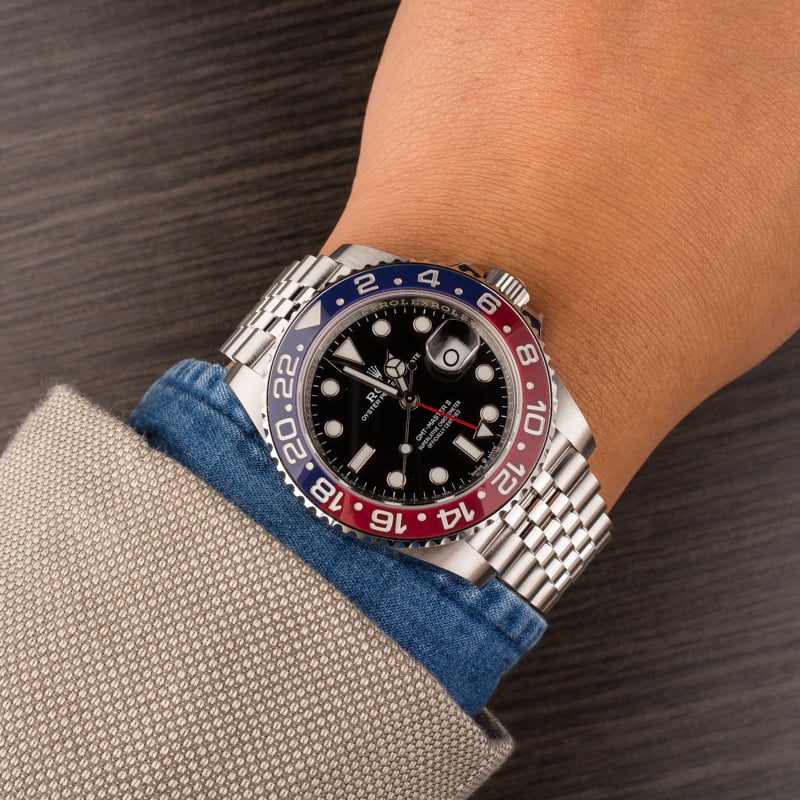 Pre-Owned Rolex GMT-Master II Ref 126710 Ceramic 'Pepsi' Model