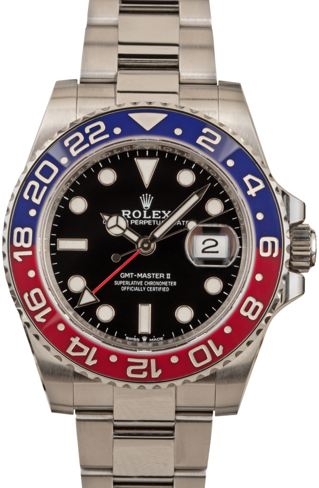 Image of Pre-Owned Rolex GMT-Master II 126710BLRO 'Pepsi'