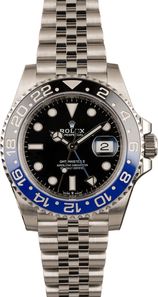 Buy Used Rolex GMT Master II 126710BLNR Bob s Watches Sku 126934