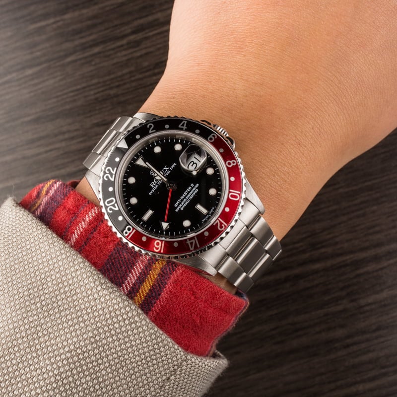 Used Rolex GMT Master II 16760 "Coke" Bezel