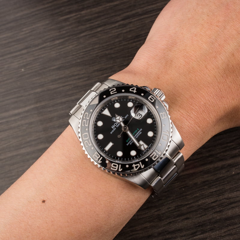 Used Rolex GMT-Master II Ref 116710 Black Ceramic Insert