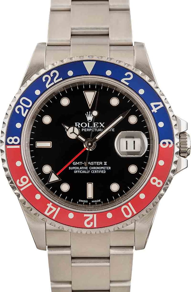 Image of Rolex GMT-Master II Pepsi Bezel 16710