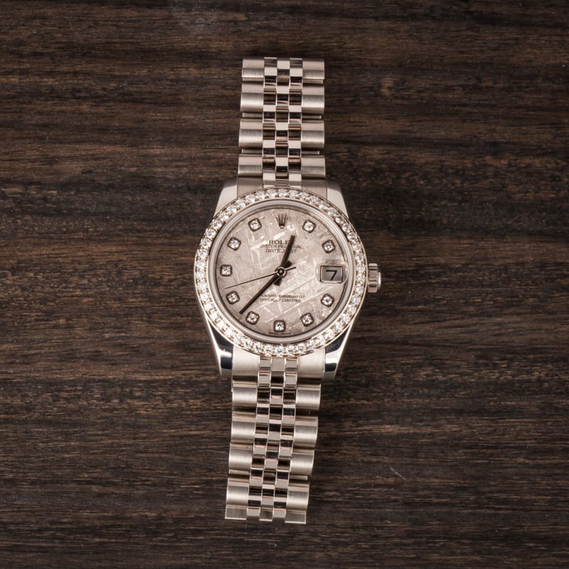 Rolex Datejust 178384 Meteorite Diamond Dial