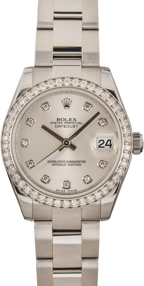 Rolex Datejust 178384 Diamond Bezel