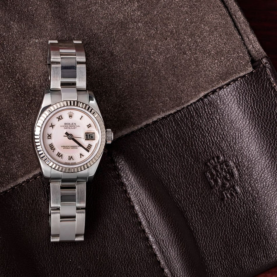 Rolex Ladies Datejust 179174 MOP Dial Steel Oyster