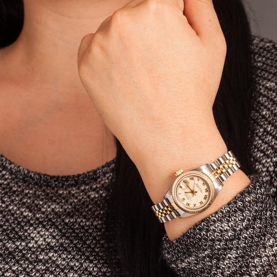 Rolex Datejust 69173 Ivory Dial