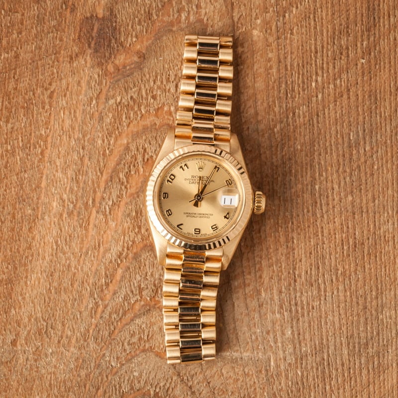 Pre-Owned Rolex President 6917 Champagne