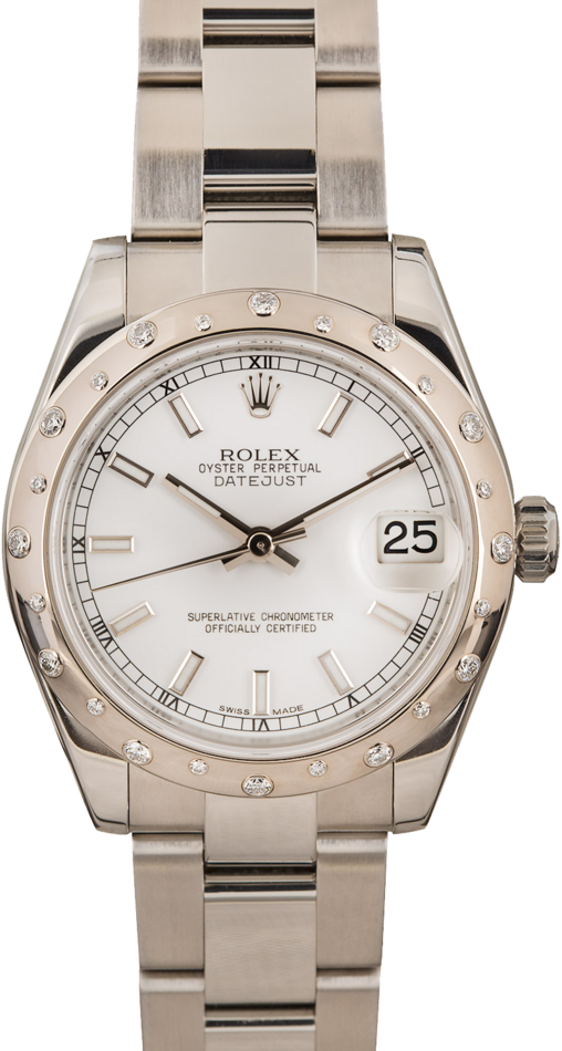 Rolex Datejust 178344 Diamond Bezel