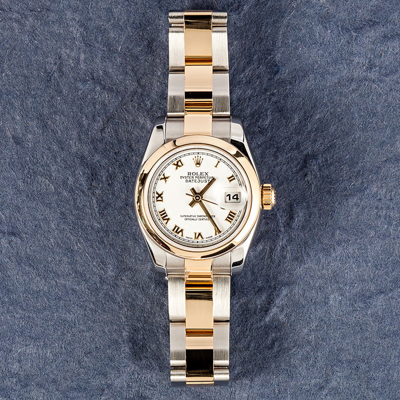 Used Rolex Lady Datejust 179163 Two Tone Oyster