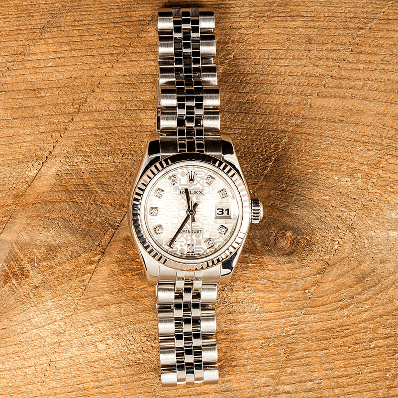 Rolex Lady-Datejust 179174 Diamond Dial 1