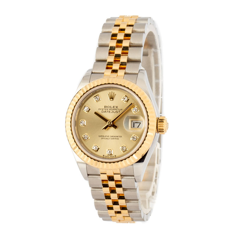 Used Rolex Datejust 279173 Diamond Dial