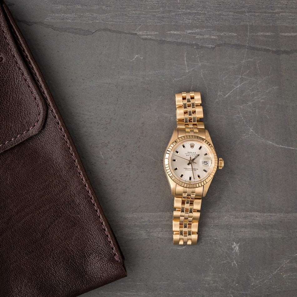 Vintage Rolex Ladies Datejust 6917 Honeycomb